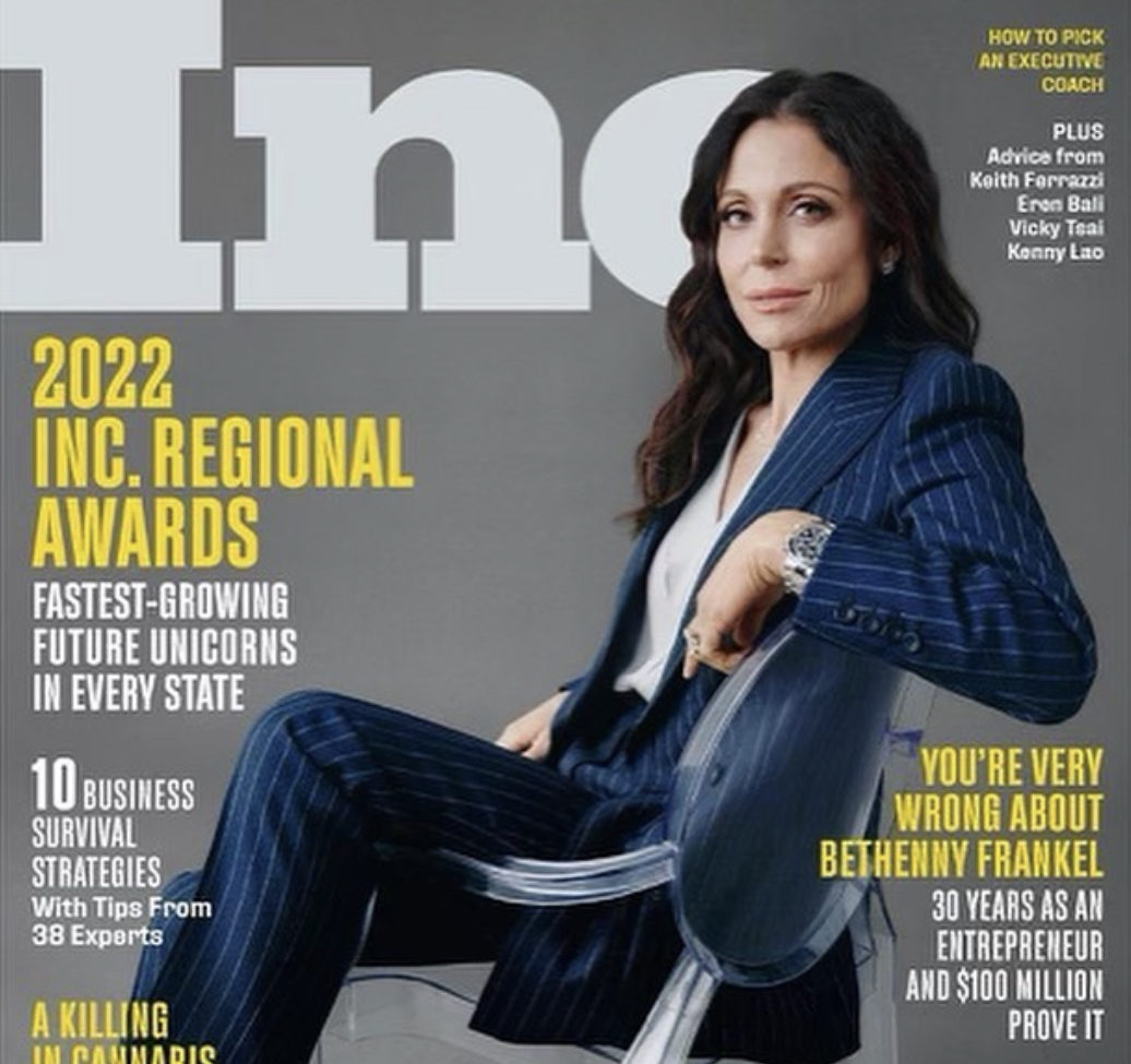 Inc. Magazines Recent Feature on Bethenny - Bethenny Frankel Is Not Who You Think She Is