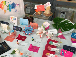 Patrick Clayton: Fun + Unique Place Card Ideas