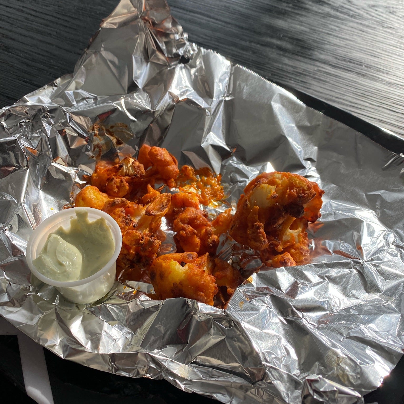 Vegan Buffalo Cauliflower