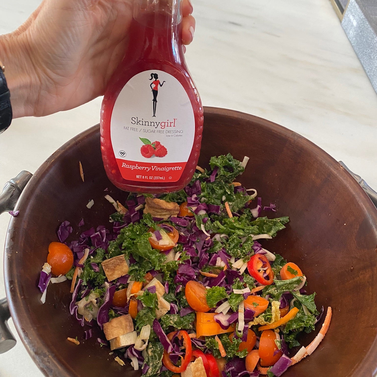Skinnygirl Rainbow Detox Salad
