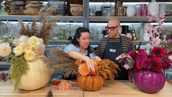 Patrick Clayton: Easy Pumpkin Flower Arrangements