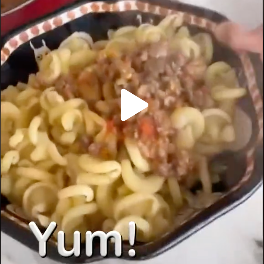 Bolognese with Bethenny on TikTok