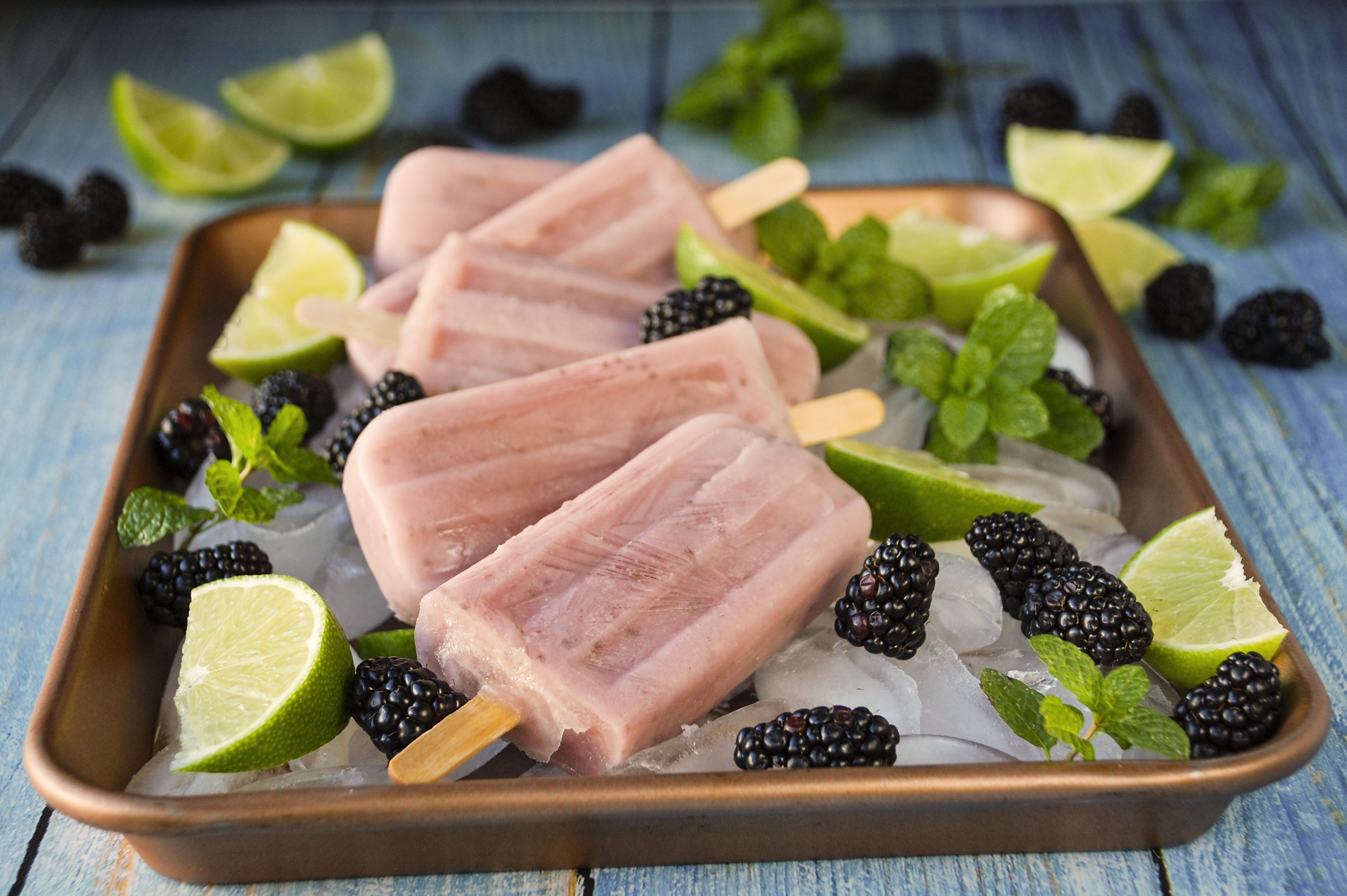 Skinnygirl Blackberry Mule Coconut Ice Pops