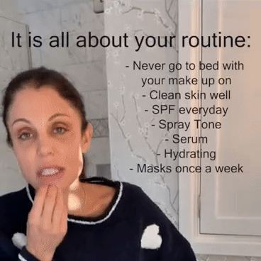 Bethenny's At-Home Skincare Routine