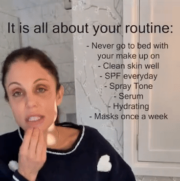 Bethenny's At-Home Skincare Routine