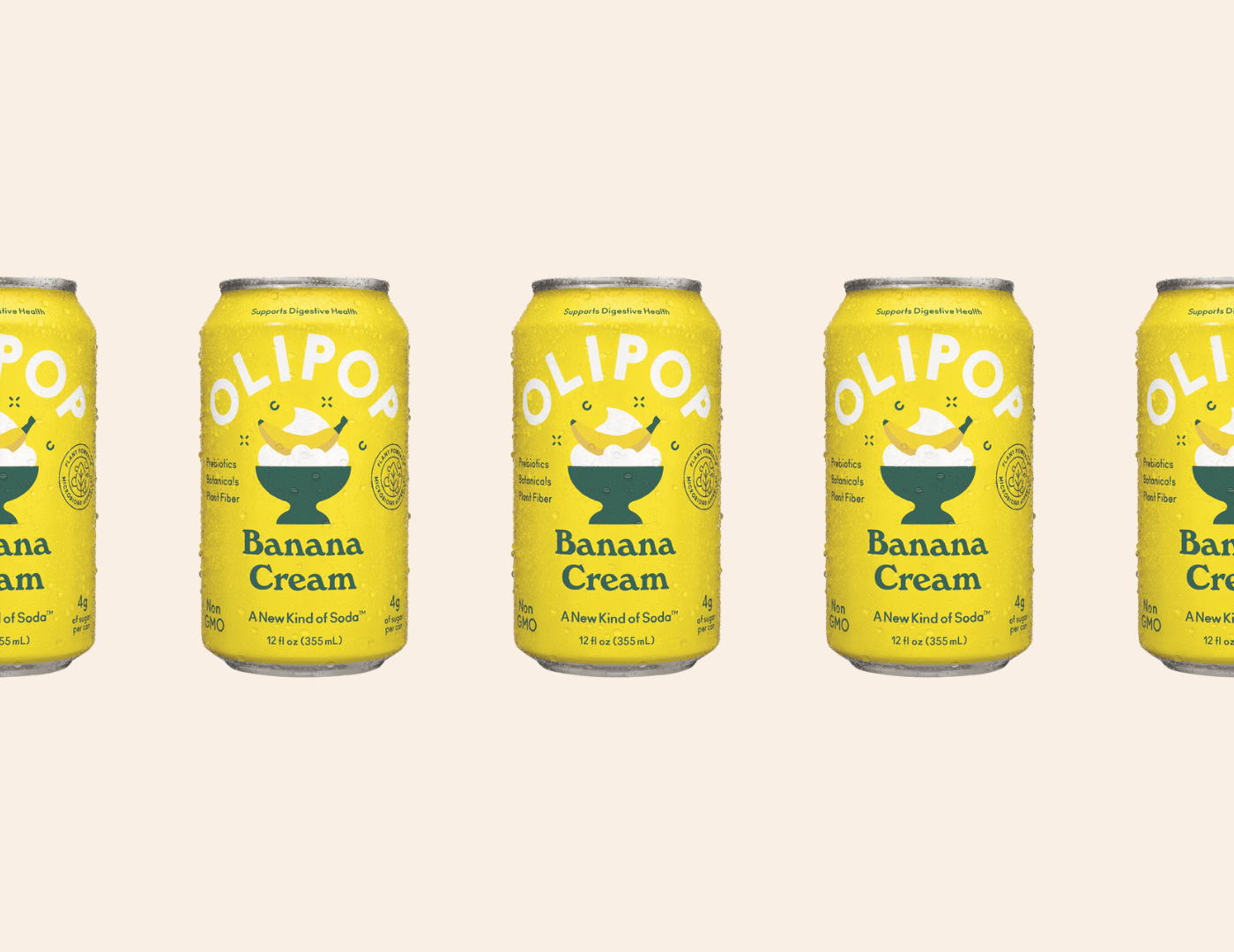 This 3-Ingredient Olipop Banana Colada Is a Frozen Dream in a Glass