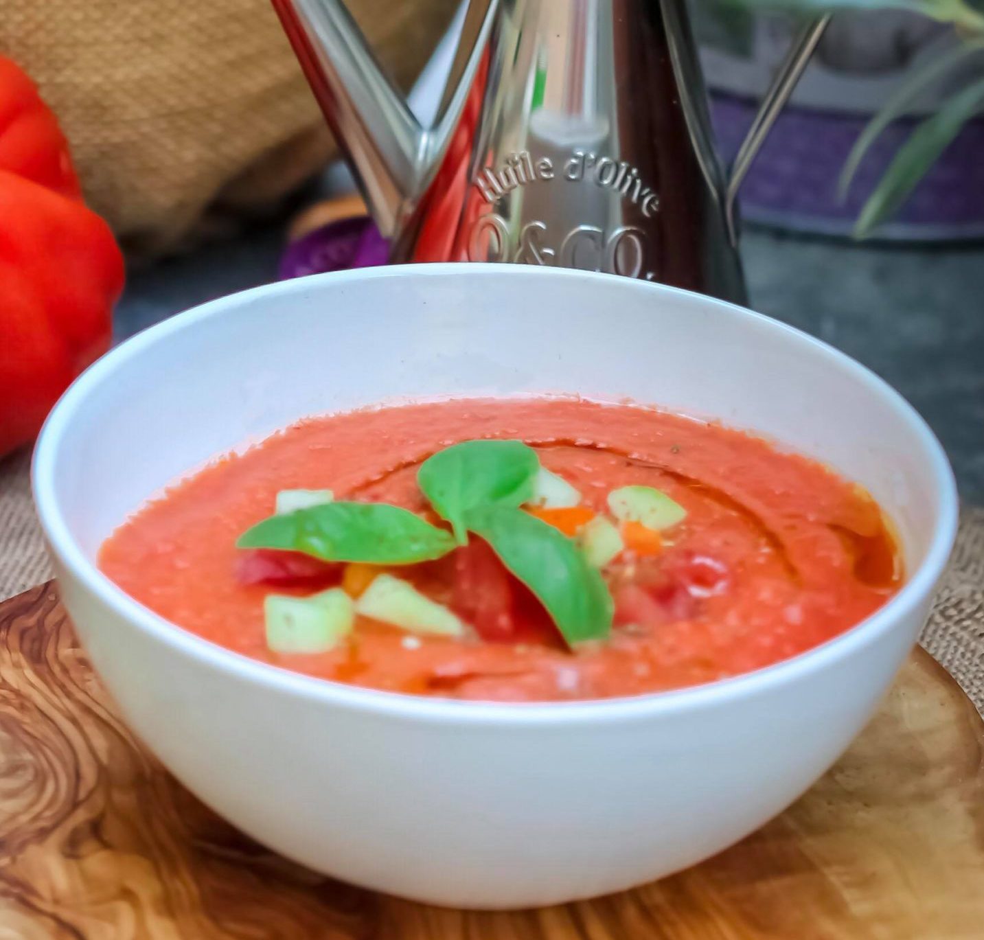 Bethenny's Light Vegan Gazpacho