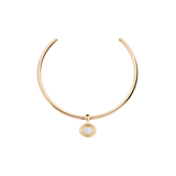 Starlet Oval Choker Necklace