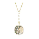 Zodiac Medallion Necklace