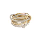 Pisces 18K Gold and Sterling Silver Ring