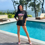 supermodel, concert t-shirt, bethenny frankel