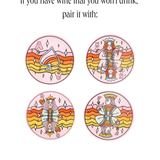 Royal Flush Set of 4 Coasters