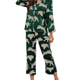 Women's Silk Satin Pajamas