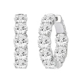 5 Carat Everyday Hoops