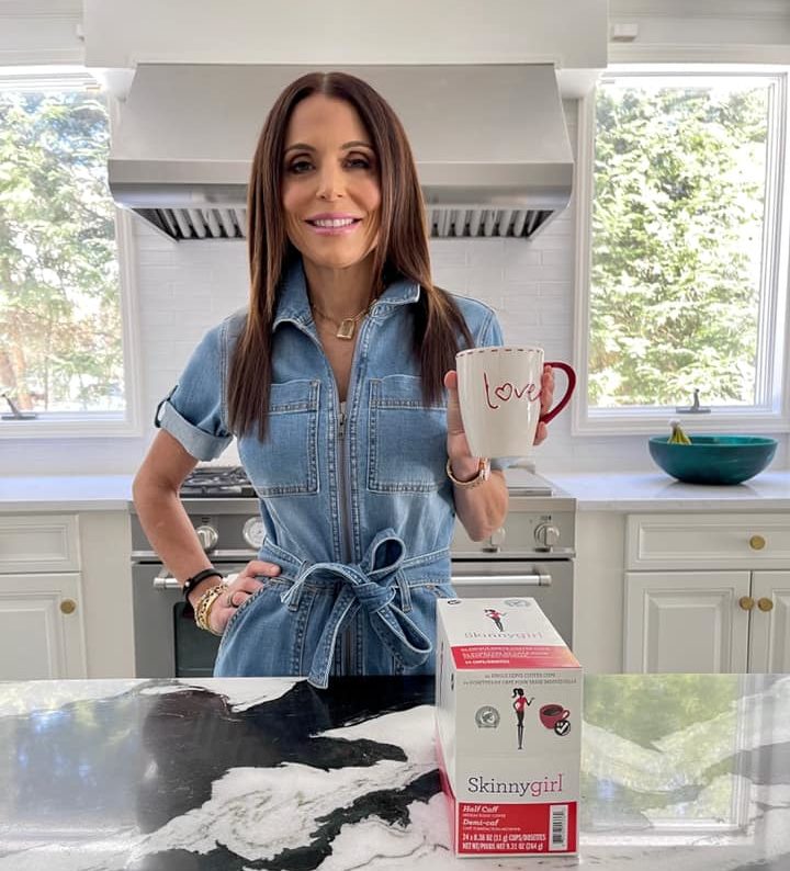 Bethenny with Coffee